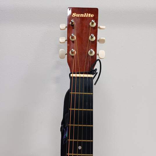 Sunlite Acoustic Guitar with Travel Soft Case image number 2