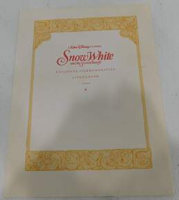 1994 Walt Disney Snow White and the Seven Dwarfs Commemorative Lithograph #2
