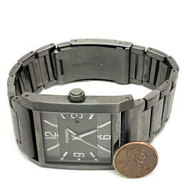 Designer Fossil FS-4400 Stainless Steel Square Shape Dial Analog Wristwatch alternative image