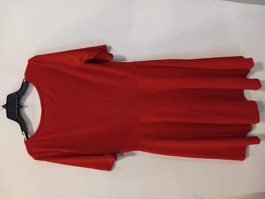 LuLaRoe Women's Red Dress Size 3XL image number 6