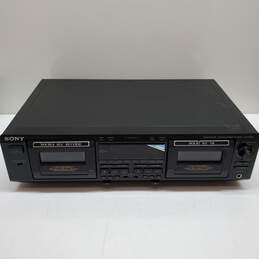 Vintage Sony Stereo Cassette Deck TC-WE625 For Parts/Repair