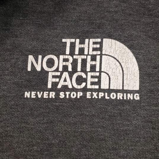 The North Face Men Grey Logo Hoodie XXL image number 5