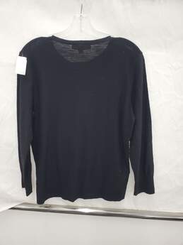 Loft Women Black Button Up Sweater Size-M New alternative image