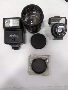Minolta Camera w/ Assorted Accessories alternative image