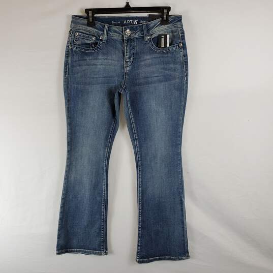 Apt 9 Women Blue Jeans Sz 8PS NWT image number 1