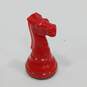 Gallant Knight Co. Plastic Chessmen Classic Red & Ivory Style No. 36R Chess pieces image number 5