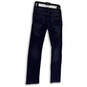Womens Blue Medium Wash Stretch Pockets Denim Skinny Leg Jeans Size 30 image number 2