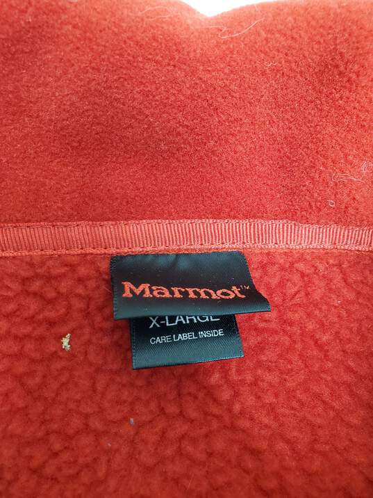 Marmot Full Zip Long Sleeve Fleece Jacket Size XL image number 3