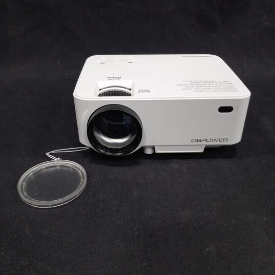 DBPOWER White Mini Projector Model T20 image number 1