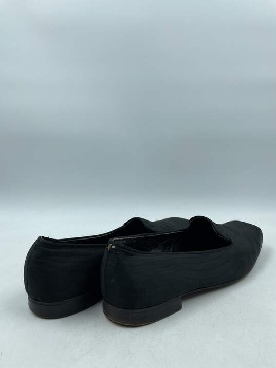 Henry Maxwell London Black Square-Toe Loafers M 10 image number 4