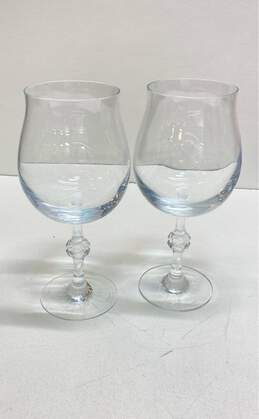Baccarat Wine Glasses Designer Stemware by Jean-Charles Boisset 2 set Pc.