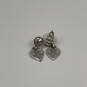 Designer Brighton Silver-Tone Etched Hanging Heart Dangle Earrings image number 2