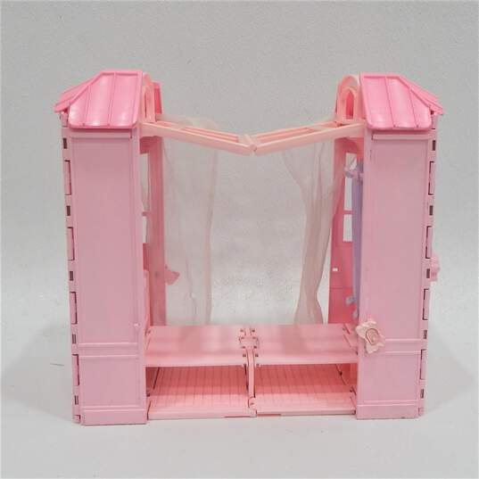VTG 2000 Mattel Barbie Magi Key Doll House Folding Playset No Key image number 5