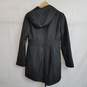 Michael Kors mid length black houndstooth jacket women's XS image number 2