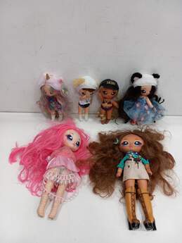 6pc Set of Assorted MGA Na! Na! Na! Surprise Dolls
