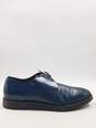Authentic Giorgio Armani Blue Perforated Derby M 12 image number 1