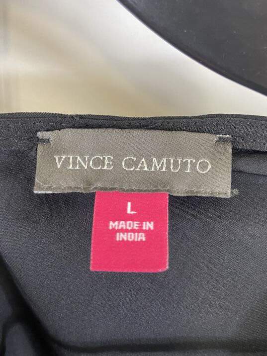 Vince Camuto Black Blouse - Size Large image number 3