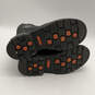 Mens Stealth D91642 Black Leather Round Toe Side Zip Biker Boot Size 10.5M image number 6