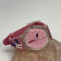 Designer Swatch Pink Round Dial Adjustable Strap Analog Wristwatch image number 1