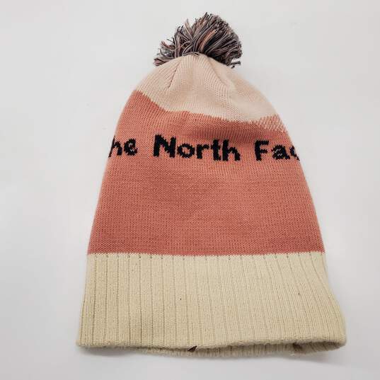 The North Face 'Hey There Explorer' Pink Beanie One Size image number 1