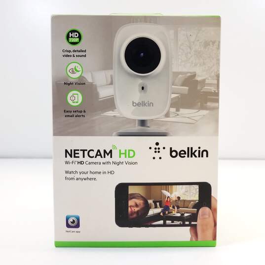 Lot of 3 Belkin Netcam HD Wi-Fi HD Camera with Night Vision F7D7602 image number 2