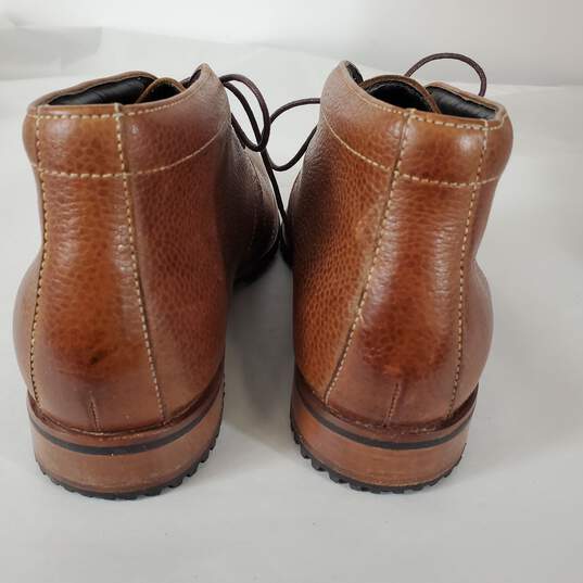 Cole Haan C09799 Winslow Brown Leather Lace Up Ankle Boots Men's Size 8 M image number 6