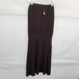 The Limited Brown Strapless Stretch Dress Size L NWT