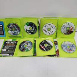 Lot of Eight Xbox 360 Video Games
