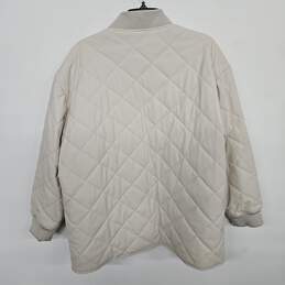 MNG Beige Quilted Puffer Jacket alternative image