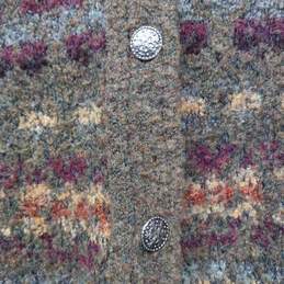 Lochcarron Button Up Wool Cardigan Size L alternative image