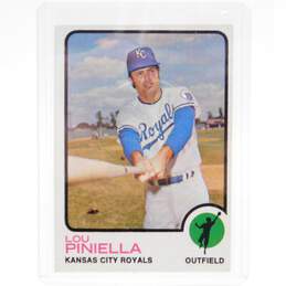 1973 Sweet Lou Piniella Topps Kansas City Royals