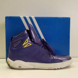 Adidas Roundhouse Mid 2.0 Purple Men Shoes Size 10.5