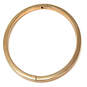 Designer Michael Kors Gold-Tone Round Shape Classic Bangle Bracelet image number 2