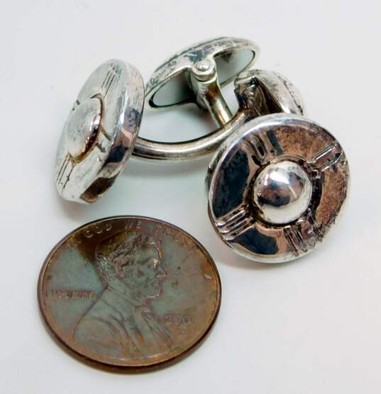 925 Sterling Silver Links of London Men's Cufflinks IOB image number 6