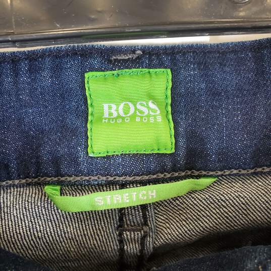 Boss Hugo Boss Men's Blue Jeans SZ 34/30 image number 4