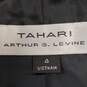Tahari Arthur S. Levine Women Pinstripe Blazer Sz 4 image number 1