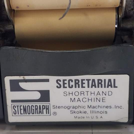 Vintage Stenograph Shorthand Machine image number 8