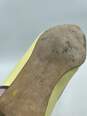 Authentic Manolo Blahnik Yellow Pointed Flats W 7.5 image number 7