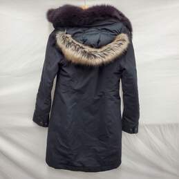 Marmot WM's Polyester Black Winter Parka and Faux Fur Hood Size S/P alternative image
