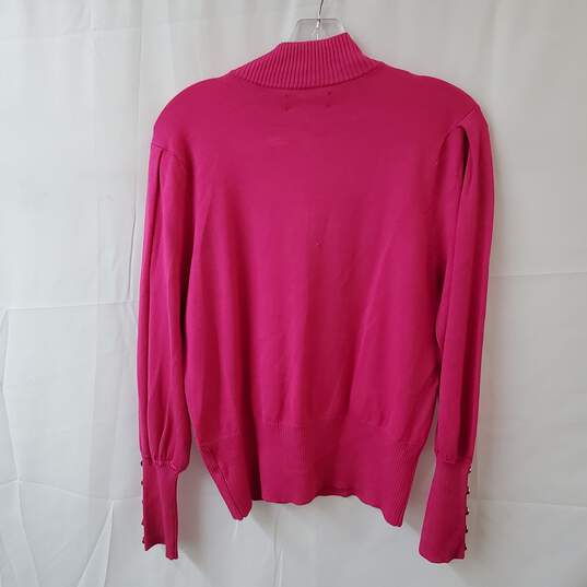 Joseph A. Brilliant Rose Pink Sweater Size Petite Medium image number 2