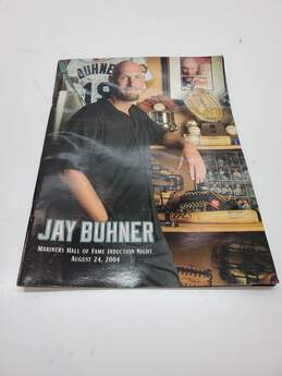 Seattle Mariners Jay Buhner 2004 Hall of Fame Induction Magazine