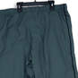 Mens Gray Elastic Waist Straight Leg Pull-On Activewear Track Pants Size L image number 3