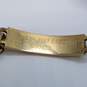 Elco Gold Filled Engraved Signet Bracelet 32.7 image number 3