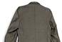 NWT Mens Gray Long Sleeve Notch Collar Pockets Two Button Blazer Size 16 image number 4