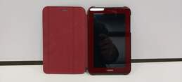 Samsung Red Galaxy Tab 2 16 GB Tablet w/Matching Case