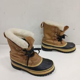 Sorel Women's Caribou Duck Winter Waterproof Boots Size 6 alternative image