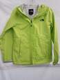 North Face Green Windbreaker SZ XS image number 1