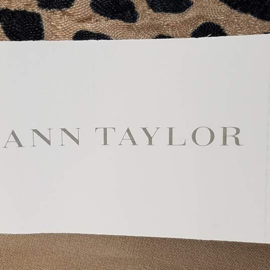Ann Taylor Women Cheetah Sleeveless Dress M NWT image number 5