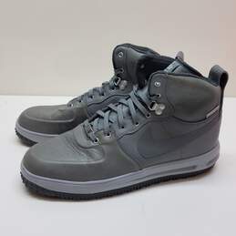 Nike Air Lunar Force 1 MID HYP High City Sneakerboot Grey Boot Men's Size 12.5 alternative image