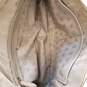 DKNY White PU Quilted Small Shoulder Satchel Bag Handbag image number 5
